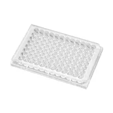 Placa de 96 poços (fundo branco)